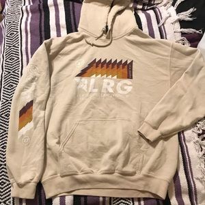 Tan lrg sweatshirt size medium